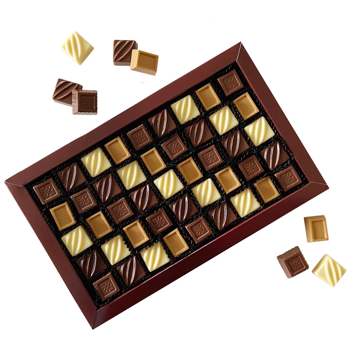 BOMBONES DOS CASTILLOS - Caja de Chocolates Surtidos N 2