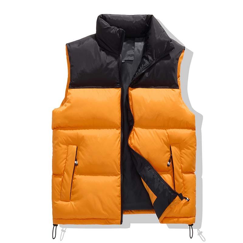 KNOWMLAB - Parka Sin Mangas Hombre Negro