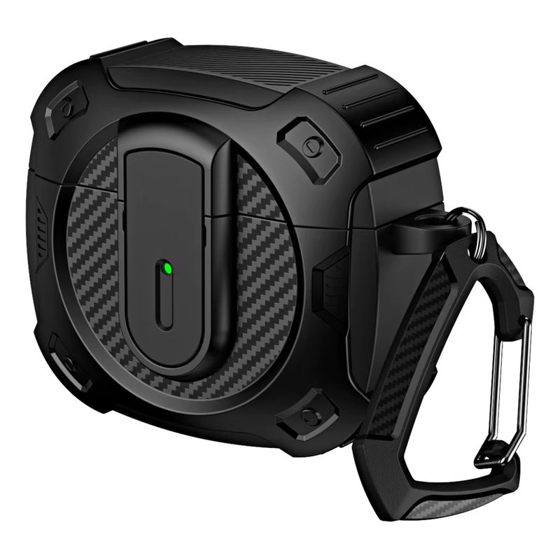 GENERICO - Carcasa Antigolpe Reforzada Elegante Para AirPods Pro 4 2024.