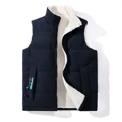 KNOWMLAB - Parka Sin Mangas Hombre Negro