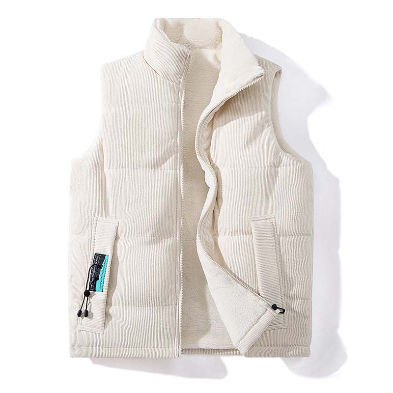 KNOWMLAB - Parka Sin Mangas Hombre Negro