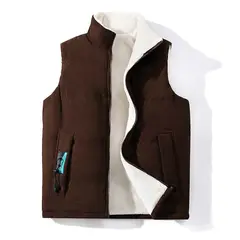 KNOWMLAB - Parka Sin Mangas Hombre Negro