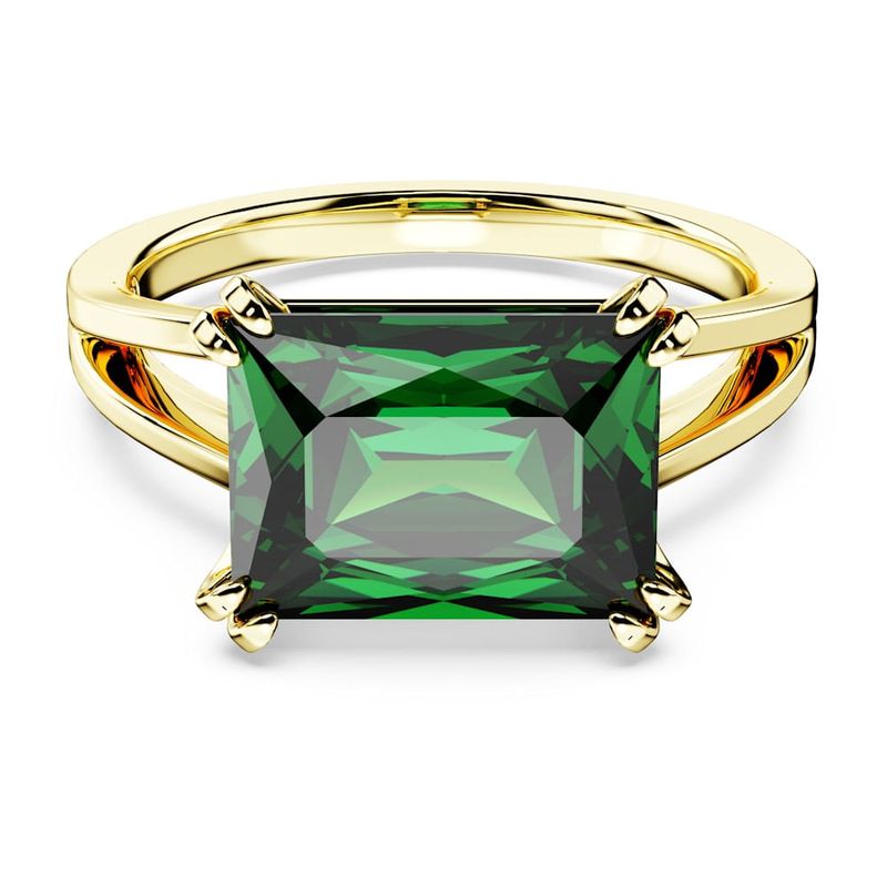 SWAROVSKI - Anillo Swarovski De Cóctel Matrix Talla Rectangular Oro 5677150.-