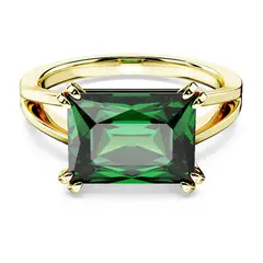 SWAROVSKI - Anillo De Cóctel Matrix Talla Rectangular Oro 5677150.-