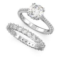 Anillo Constella Conjunto Talla Rodio 5649215.-