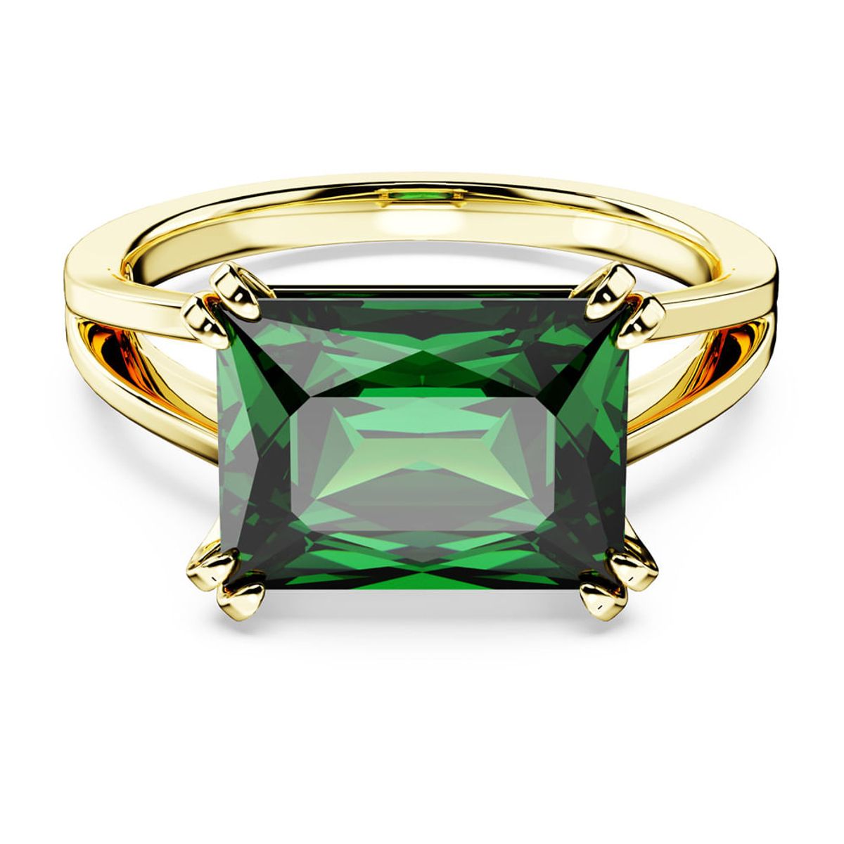SWAROVSKI - Anillo Swarovski De Cóctel Matrix Talla Rectangular Oro 5677144