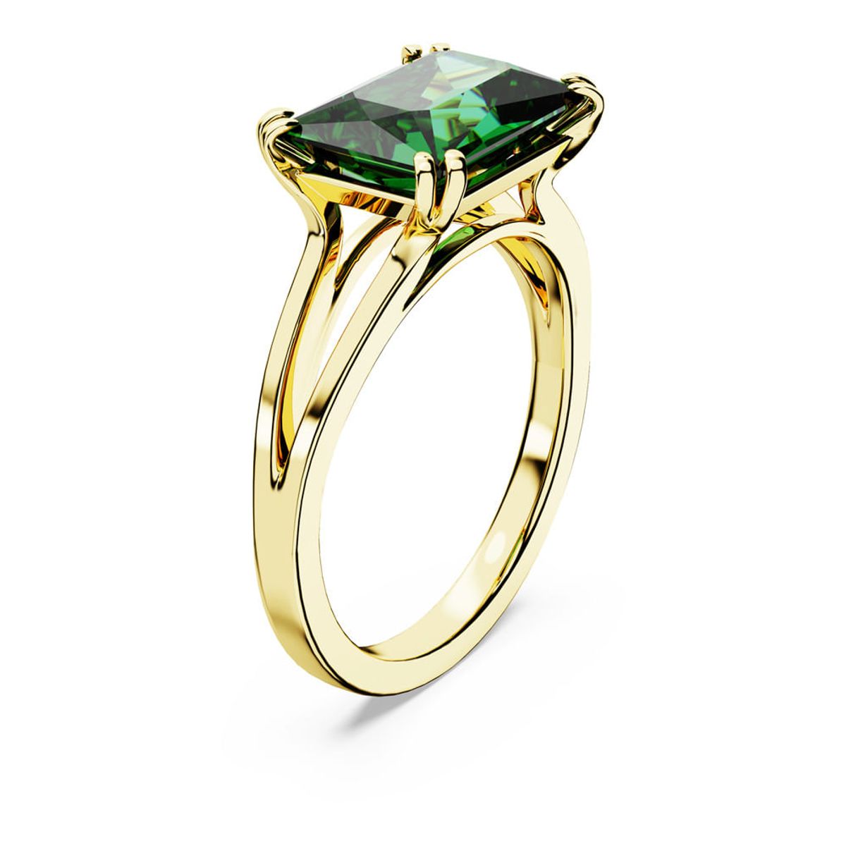 SWAROVSKI - Anillo Swarovski De Cóctel Matrix Talla Rectangular Oro 5677144