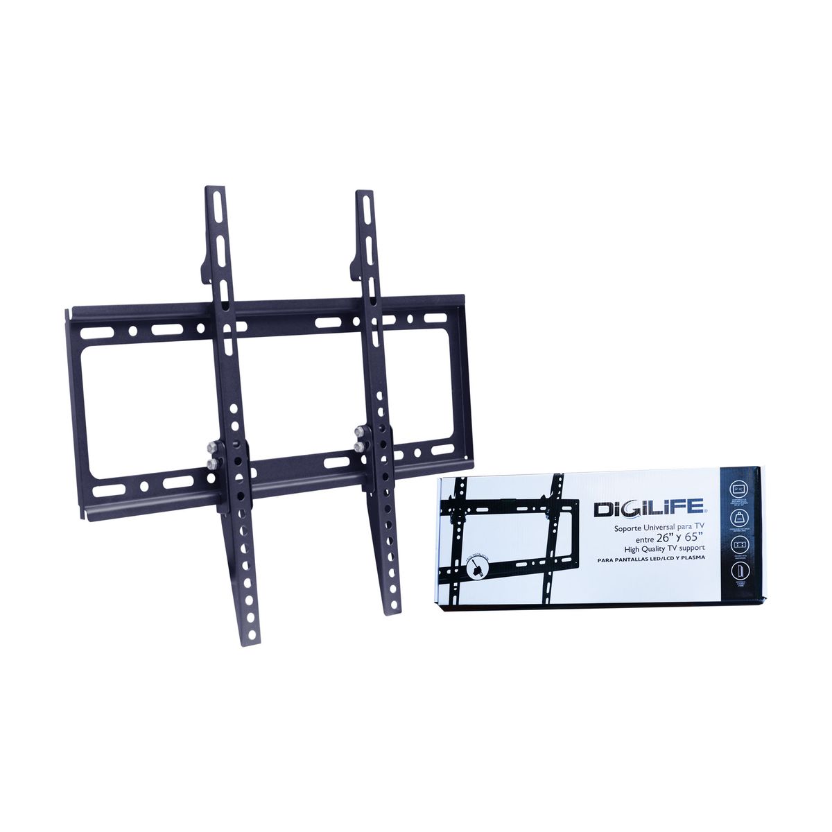 Digilife - SOPORTE PARA TV 26 - 65  FIJO  INCLINACION 15° 40 KG.