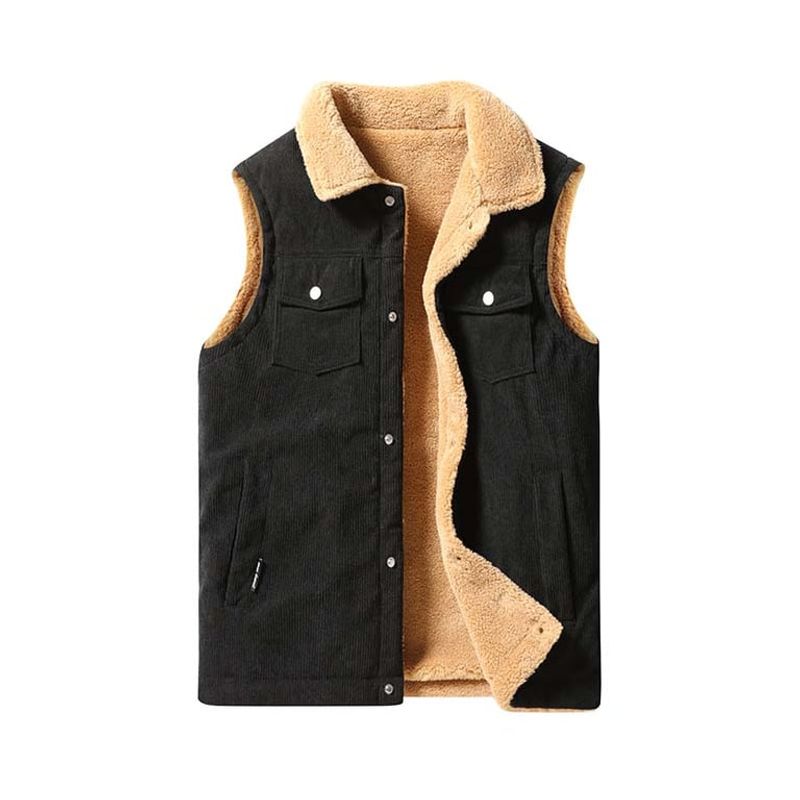 KNOWMLAB - Parka Sin Mangas Hombre Verde
