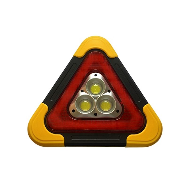 MOVI - TRIANGULO DE EMERGENCIA RECARGABLE CON LUZ SOLAR LUZ LED