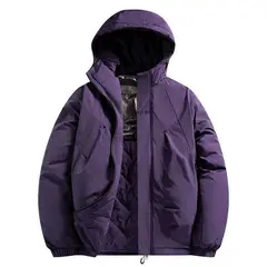 KNOWMLAB - Parka Hombre Violeta