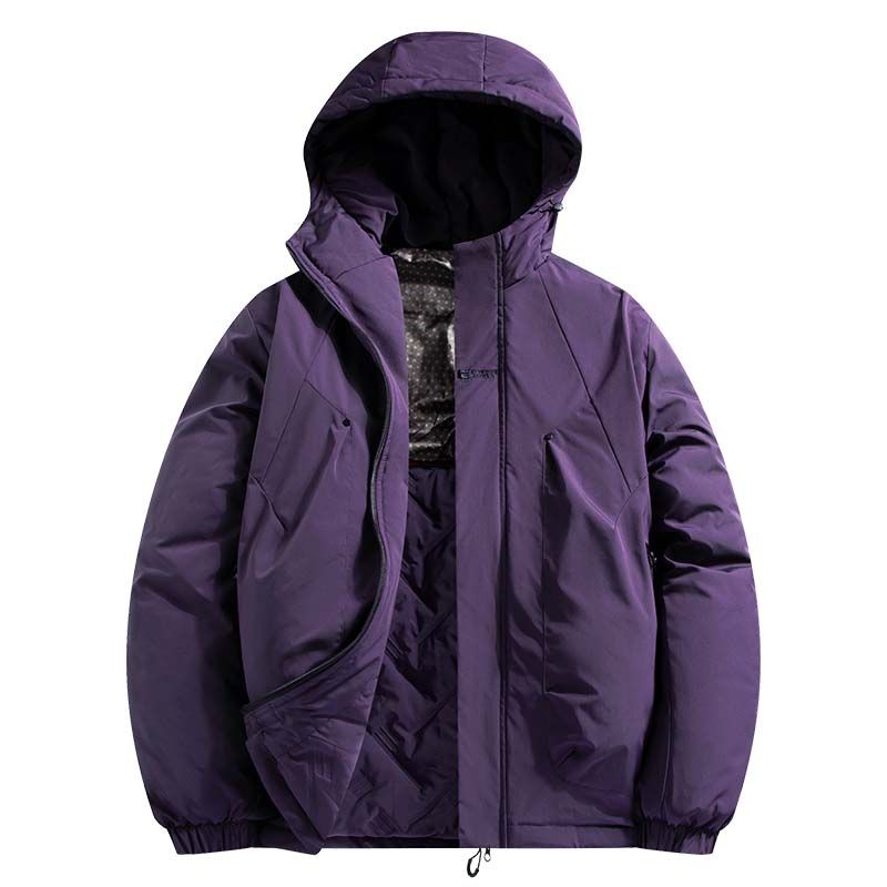 KNOWMLAB - Parka Hombre Violeta