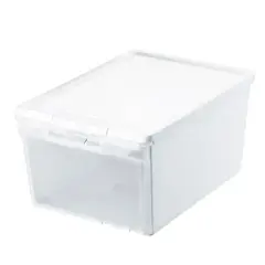REYPLAST - X2 Caja Organizadora Apilable Zapato Multiuso 12 L Reyplast.