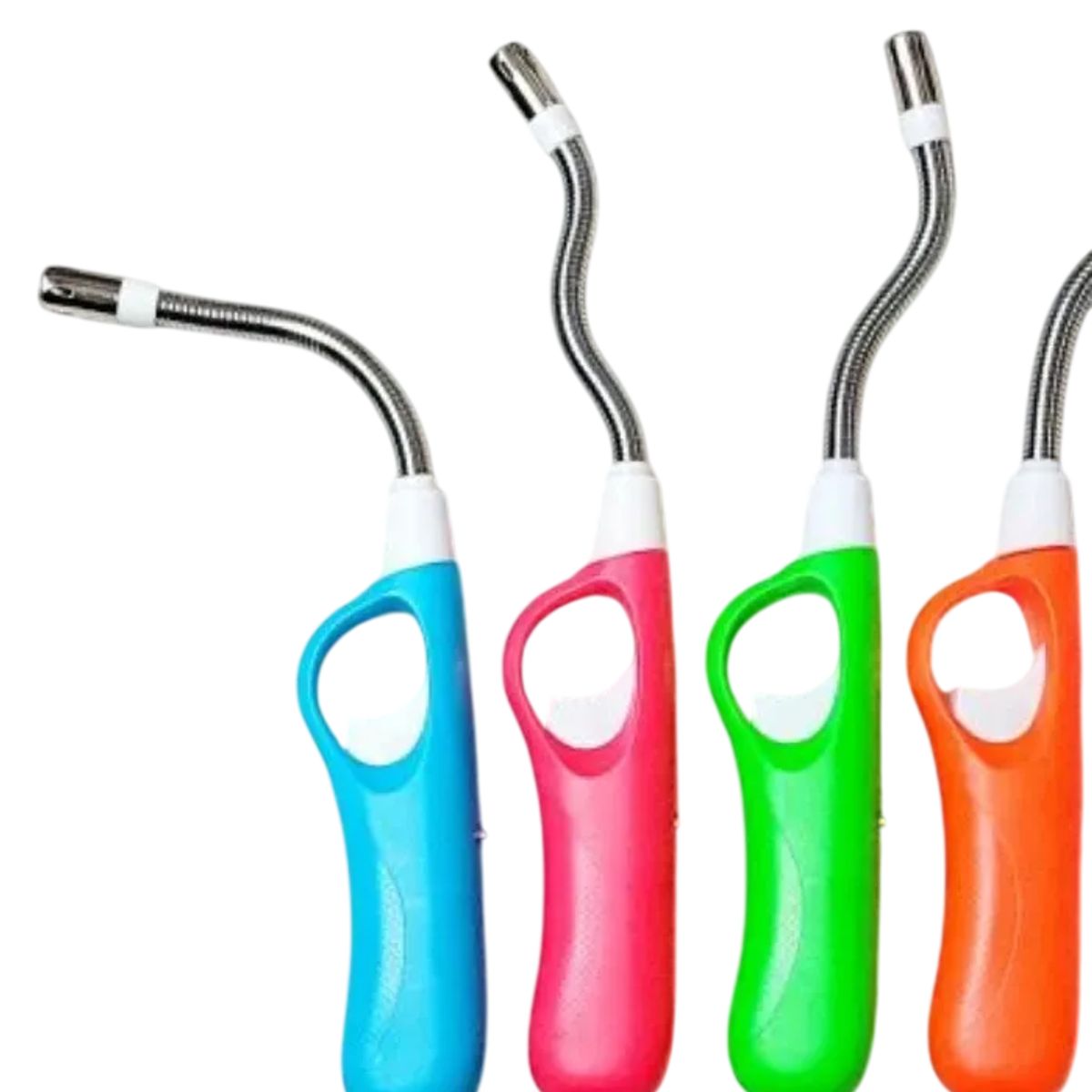 GENERICO - Chispero Encendedor Recargable Punta Flexible colores