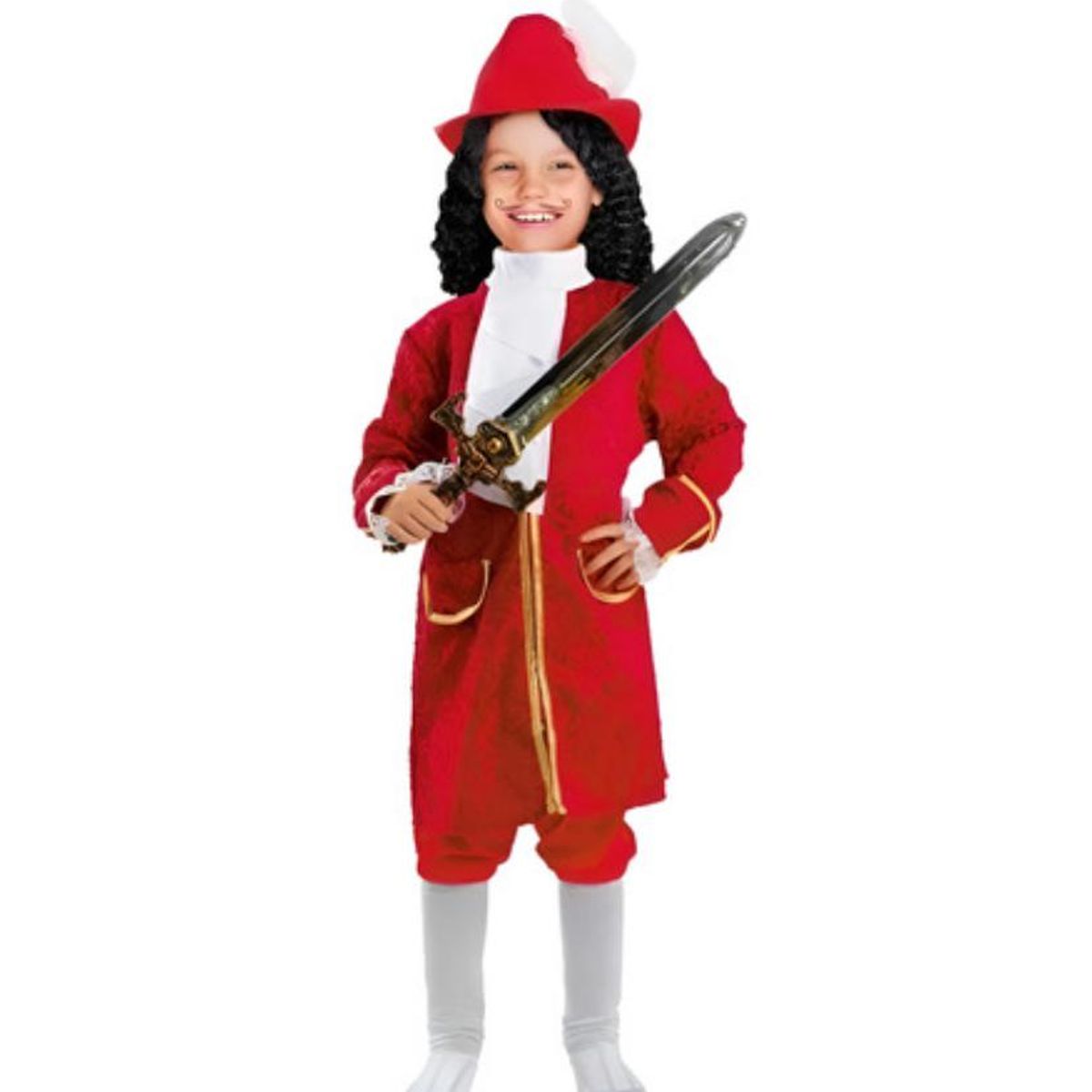 GENERICO - Disfraz  Para Niños Disfraz De Capitan Garfio
