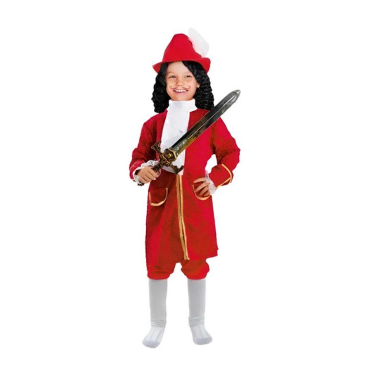 GENERICO - Disfraz  Para Niños Disfraz De Capitan Garfio