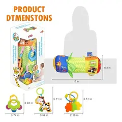 GENERICO - Almohada De Gateo Y Estimulación Para Bebes Sensorial Monte