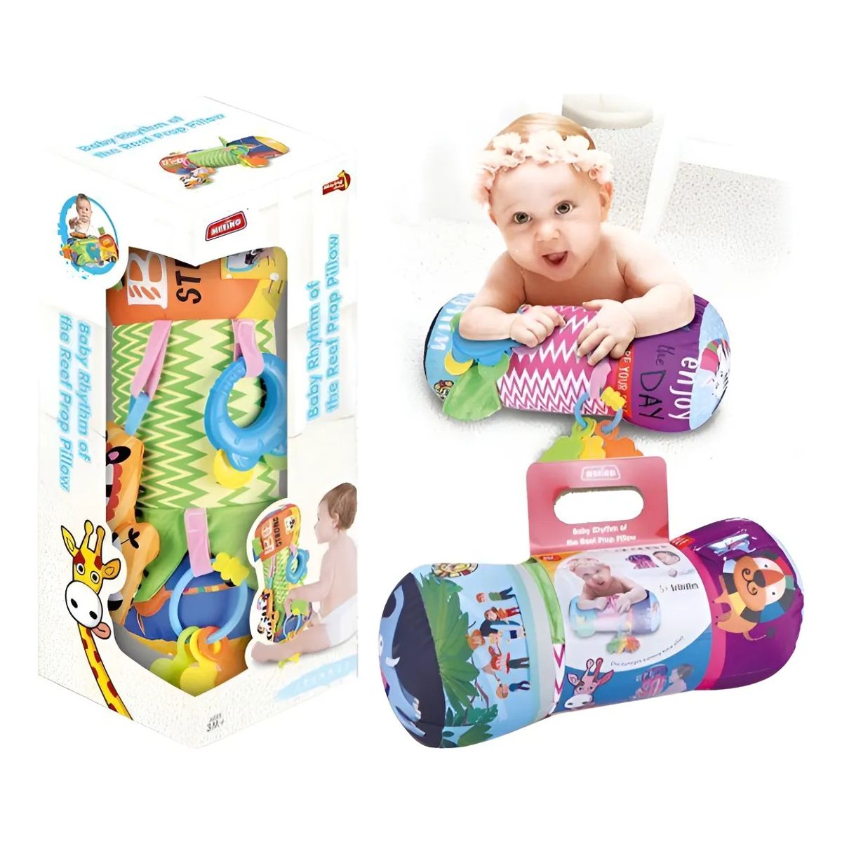 GENERICO - Rodillo De Gateo Estimulación Bebes Sensorial Montessori