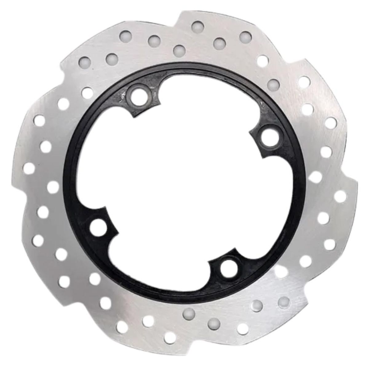 GENERICO - Disco De Freno Trasero para Moto Honda Cb190 - Negro