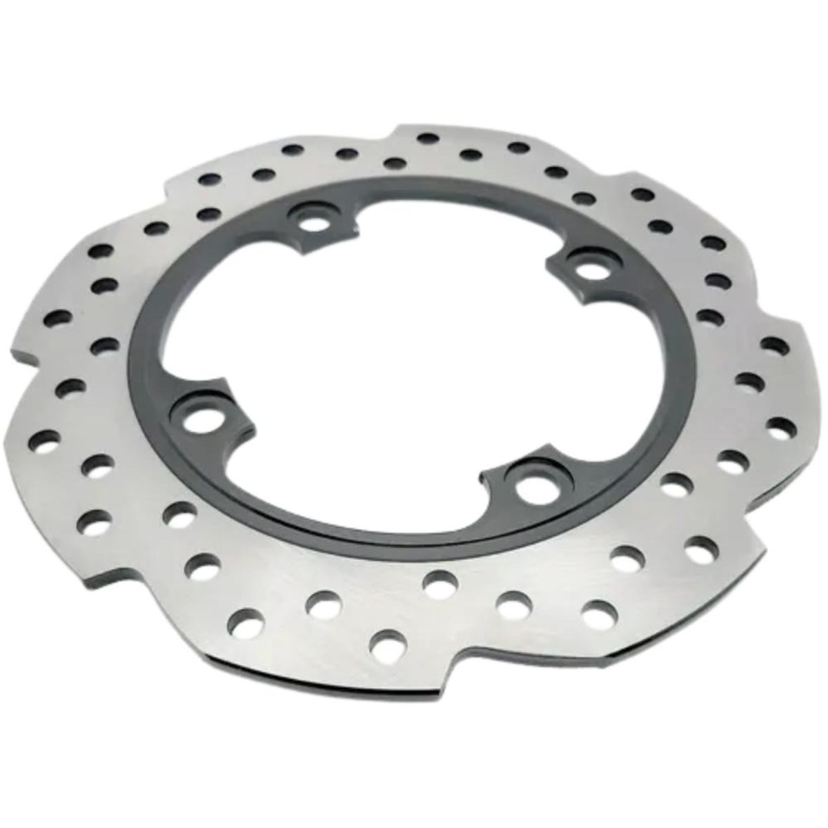 GENERICO - Disco De Freno Trasero para Moto Honda Cb190 - Negro