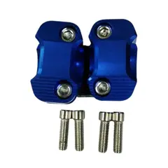 GENERICO - Alza Manubrio Rizoma 22mm A 22mm Azul - Azul
