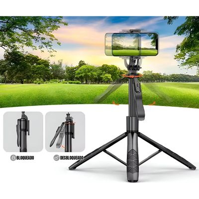Imagen 2 del producto Estabilizador Tripode Palo Selfie 3 En 1 Con Bluetooth