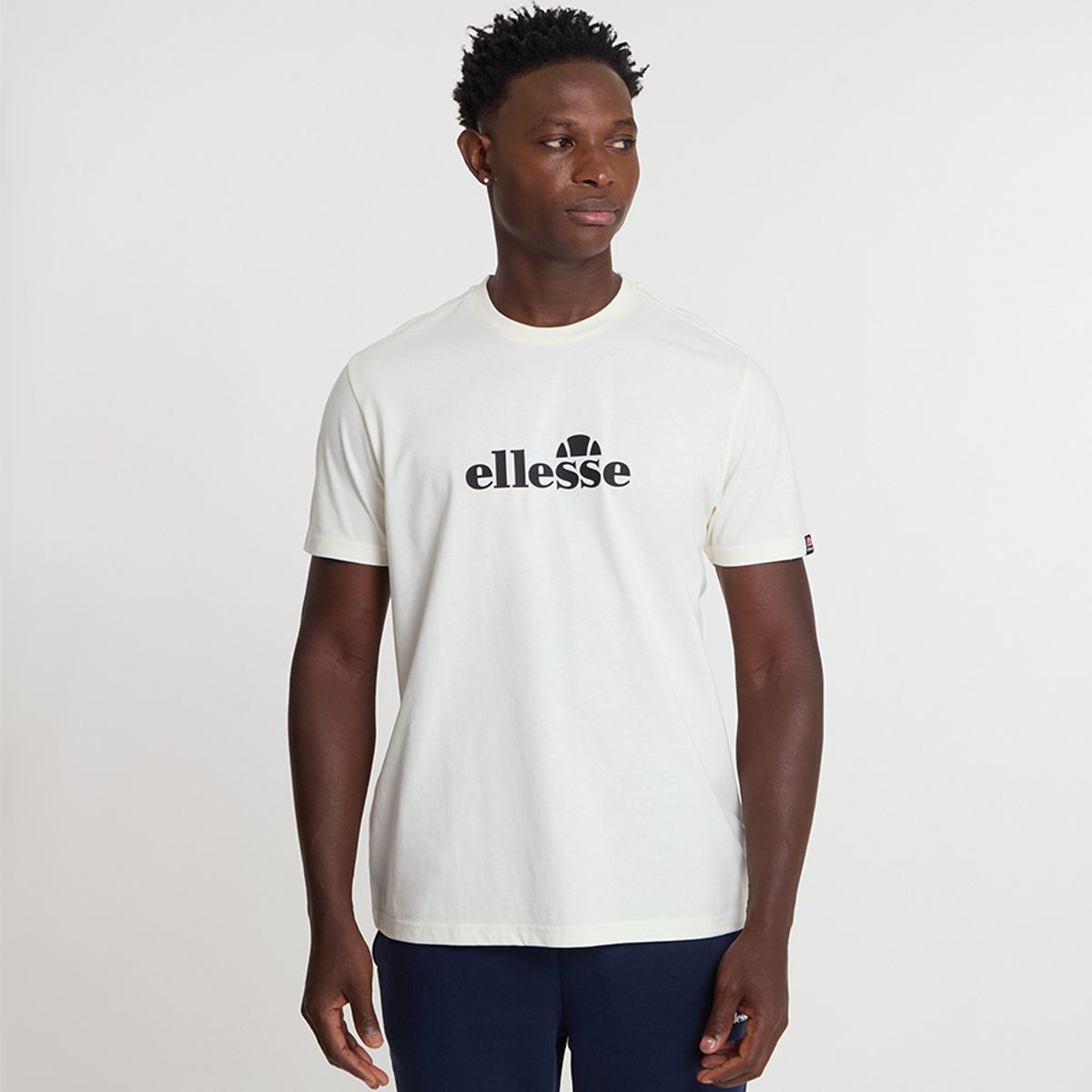 ELLESSE - POLERA HOMBRE ELLESSE PRADO BLANCO