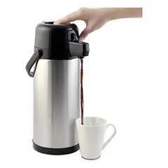 GENERICO - Termo Sifon 1,9 Litros Acero Inoxidable Agua Caliente Y Fria