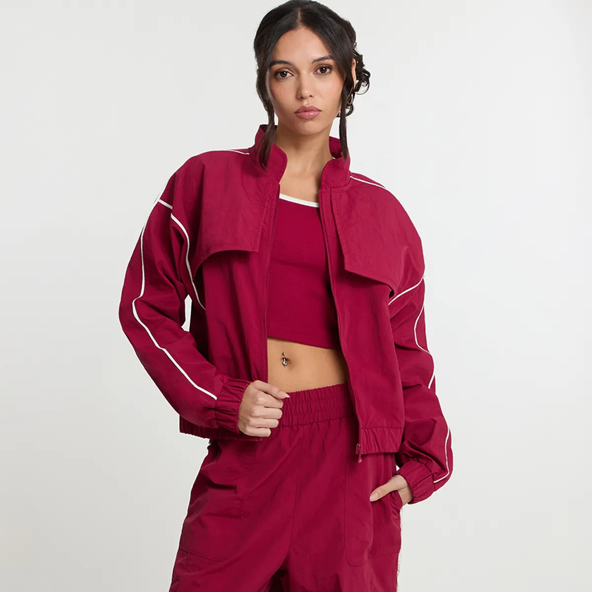 ELLESSE - CHAQUETA MUJER ELLESSE GUADALUPE BURGANDY