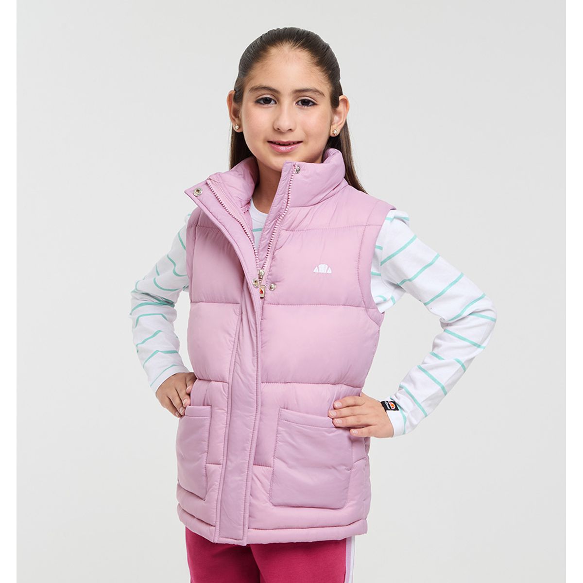 ELLESSE - CHAQUETA NIÑA ELLESSE NICKI ROSADO