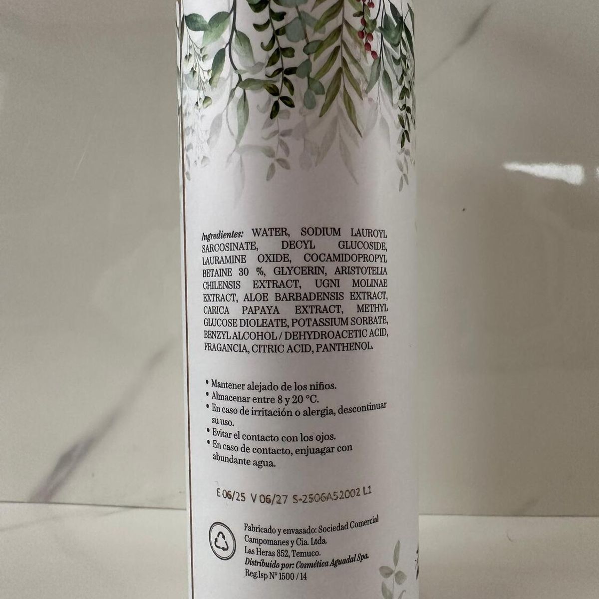 AGUADAL - Shampoo Natural Bosque Patagonia