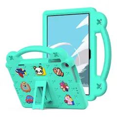 GENERICO - Funda EVA iPad 102 105 2021 2020 Lámina Hidrogel VERDE