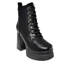 SNOOPY - Botin Mujer Taco Alto con Plataforma M481