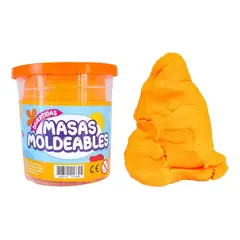ADETEC - Masas Moldeables Naranjo 220 g Didáctico No Tóxico