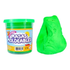 ADETEC - Masas Moldeables Verde 220 g Didáctico No Tóxico