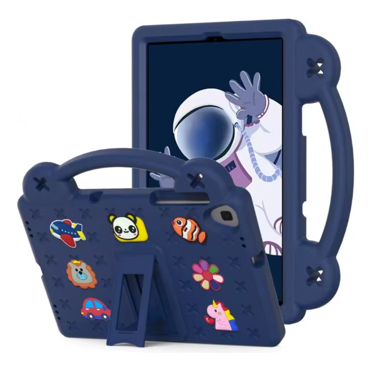 JM IMPORT - Funda EVA iPad 102 105 2021 2020  Lámina Hidrogel AZUL