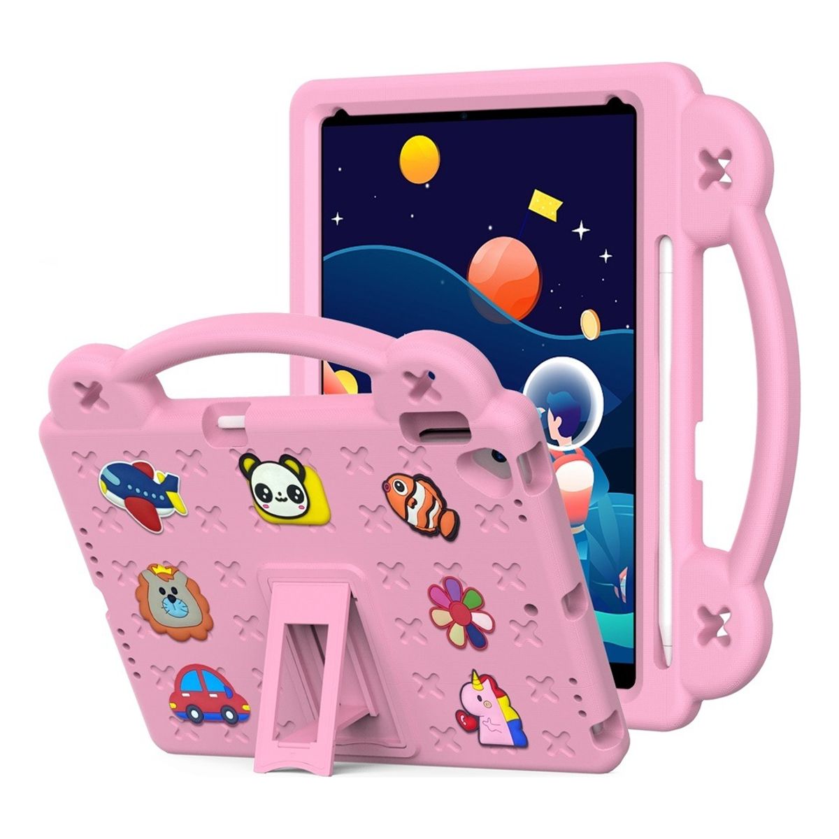 JM IMPORT - Funda EVA iPad Air 4 109 Pro 11  Lámina Hidrogel ROSADO