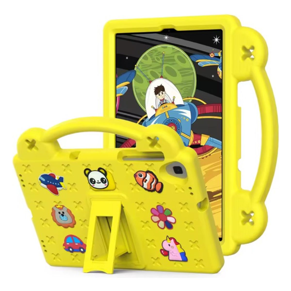 JM IMPORT - Funda EVA iPad Air 4 109 Pro 11  Lámina Hidrogel AMARILLO