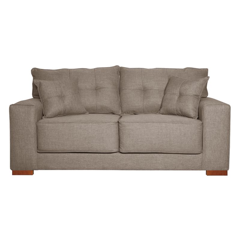 COLBOX - Sofa Versa 2 Cuerpos Tela Beige