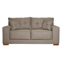 COLBOX - Sofa Versa 2 Cuerpos Tela Beige