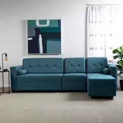 COLBOX - Seccional Boxter Xl Der Tela Azul