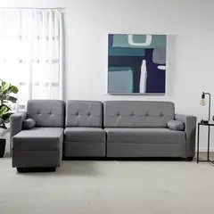 COLBOX - Seccional Boxter Xl Izq Tela Gris Medio