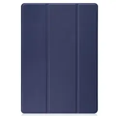 GENERICO - Funda Con Portalápiz Para Samsung Tab S6 Lite 10.4 Azul Marino