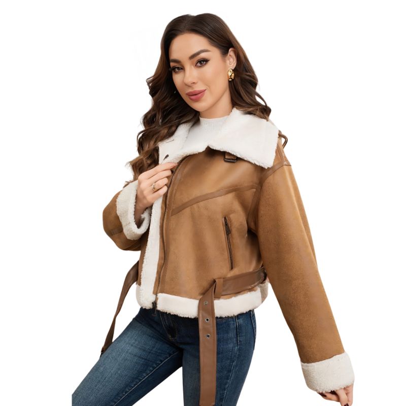 D'JOE - Chaqueta Ecocuero Mujer Oklahoma.