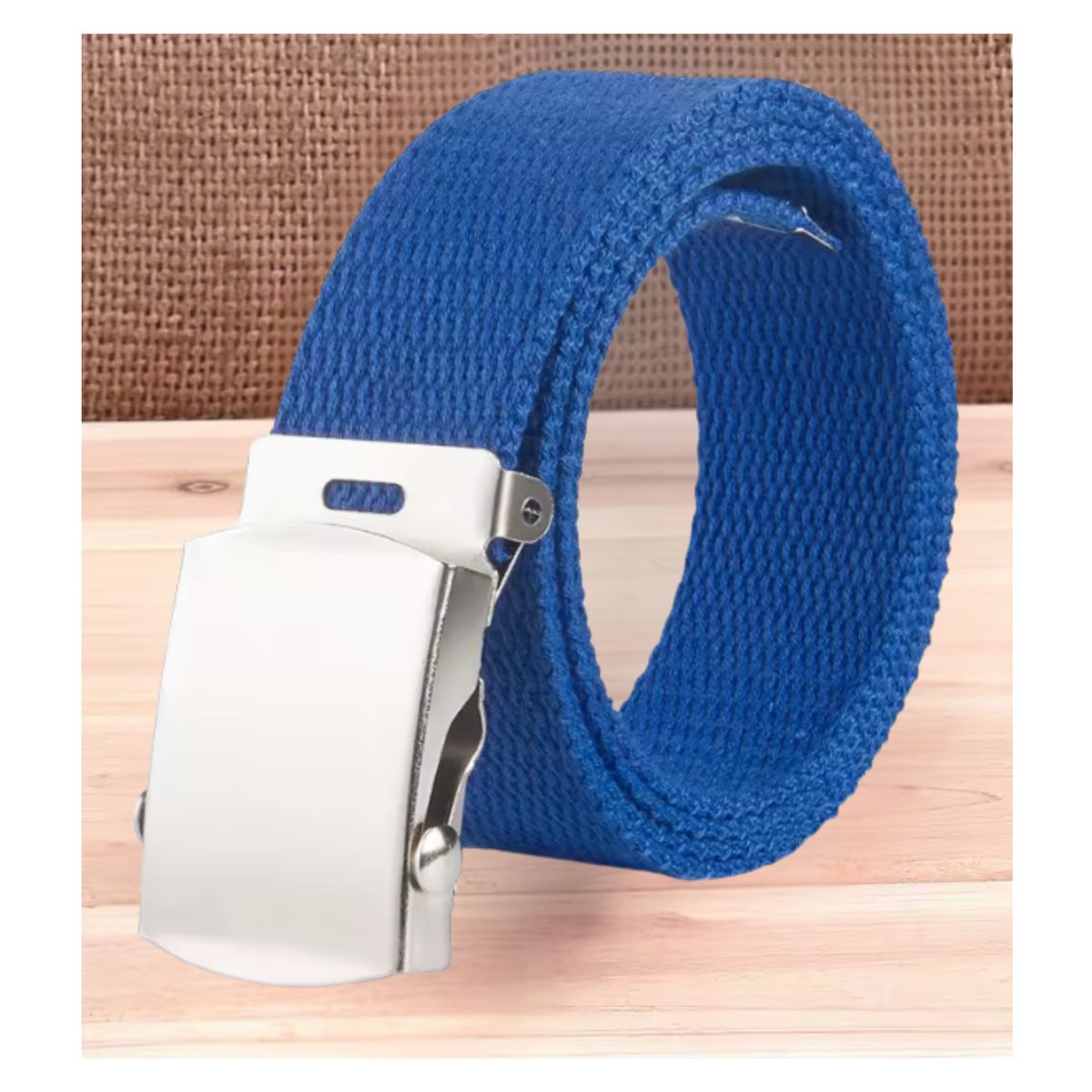 EKOL TACTICA MILITAR - Cinturón Militar De Lona Y Nailon Hebilla Metalizada