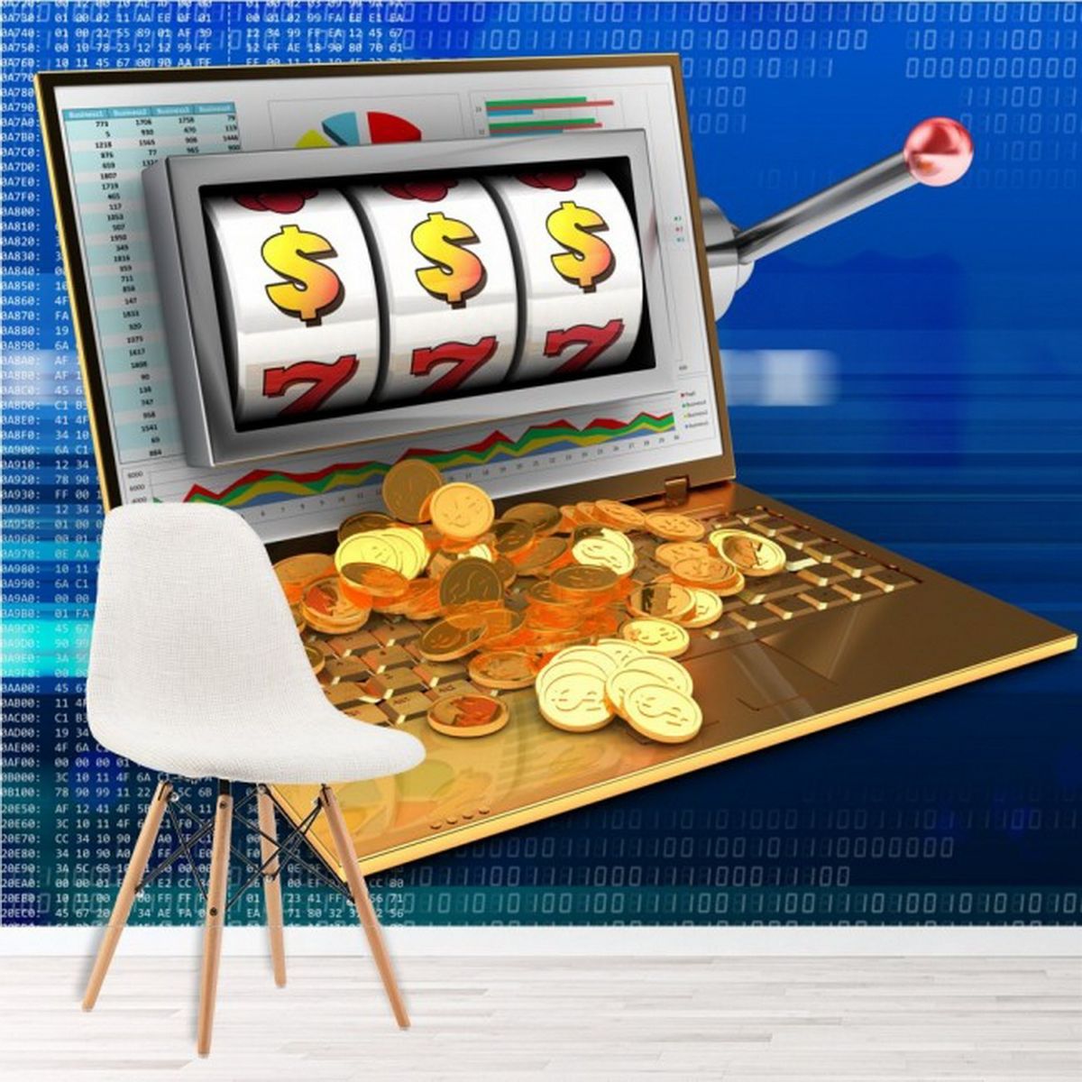 AVERY - Slot Machine Casino Paper Ws-47110