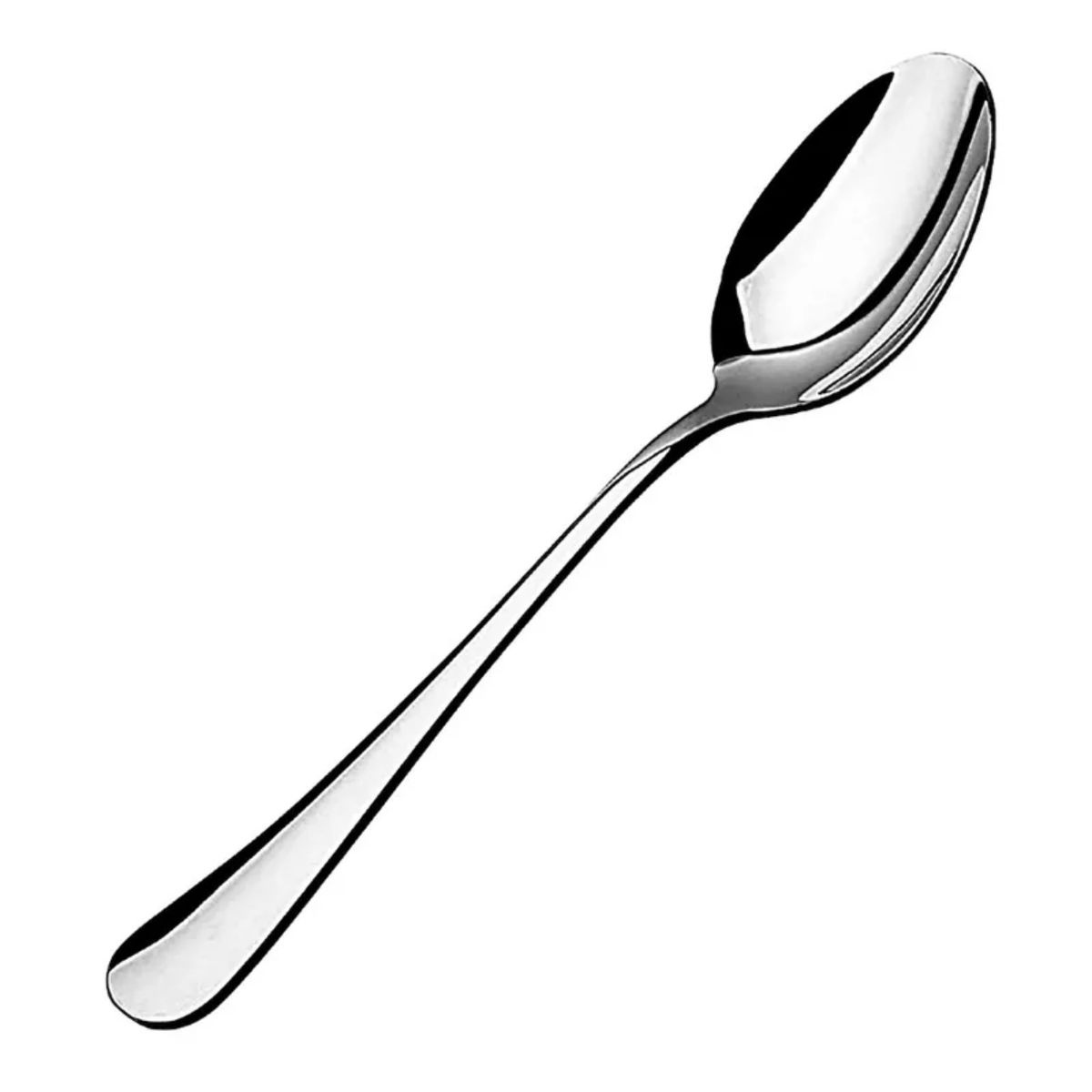 LUGANO - Juego De 24 Cucharas De Postre Acero Inoxidable 18/0