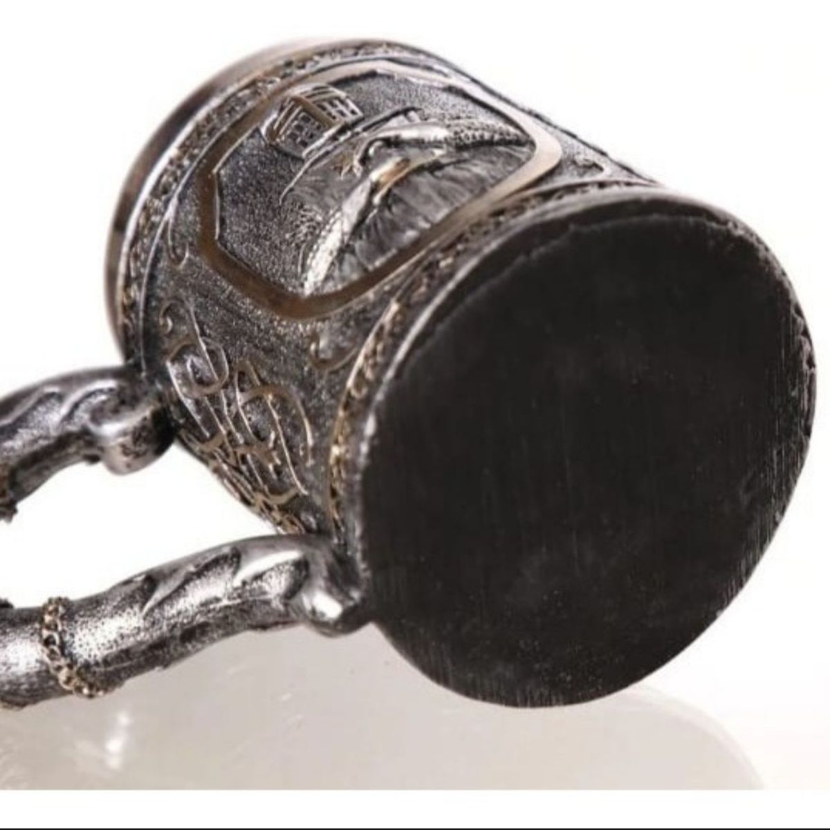 GENERICO - Tazón Taza Mug Caballero Medieval Acero Inoxidable