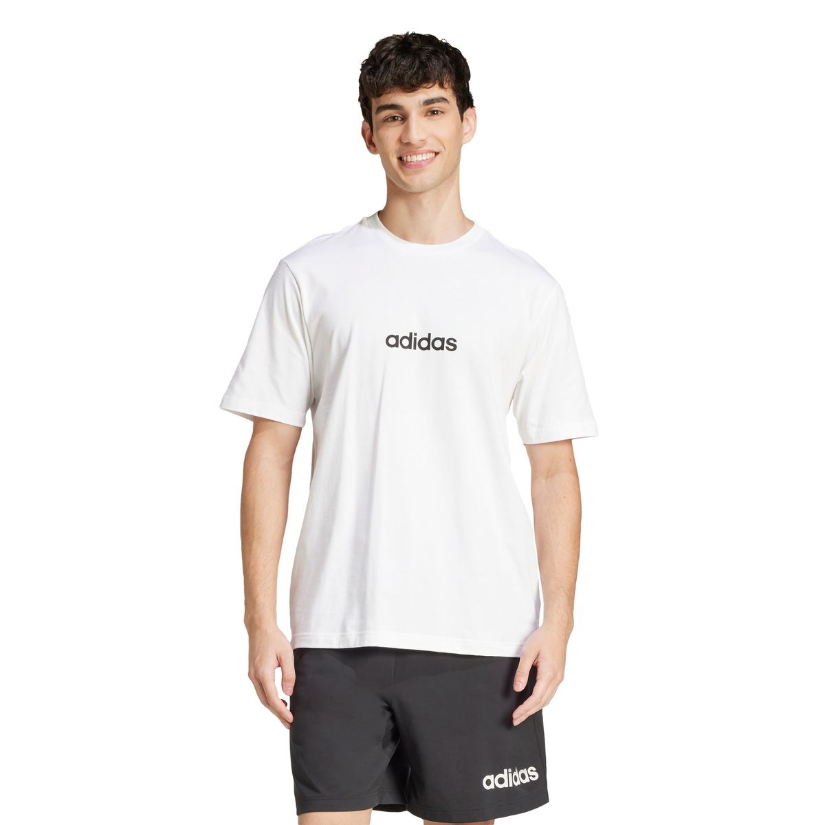 ADIDAS - Polera Essentials Linear Single Jersey