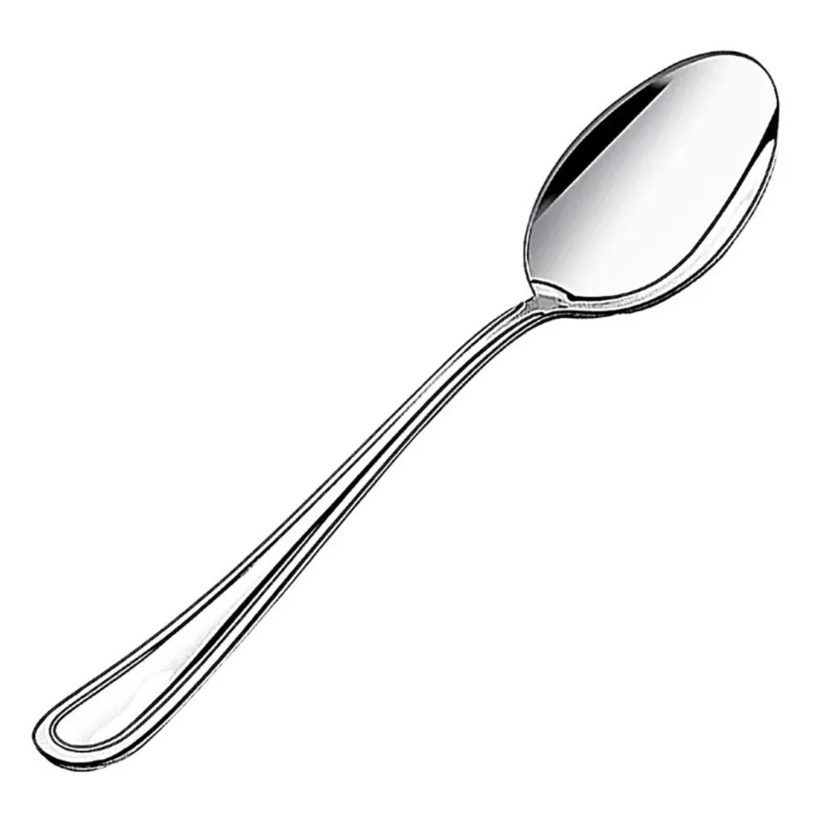 LUGANO - Juego De 24 Cucharas De Mesa Acero Inoxidable 18/0